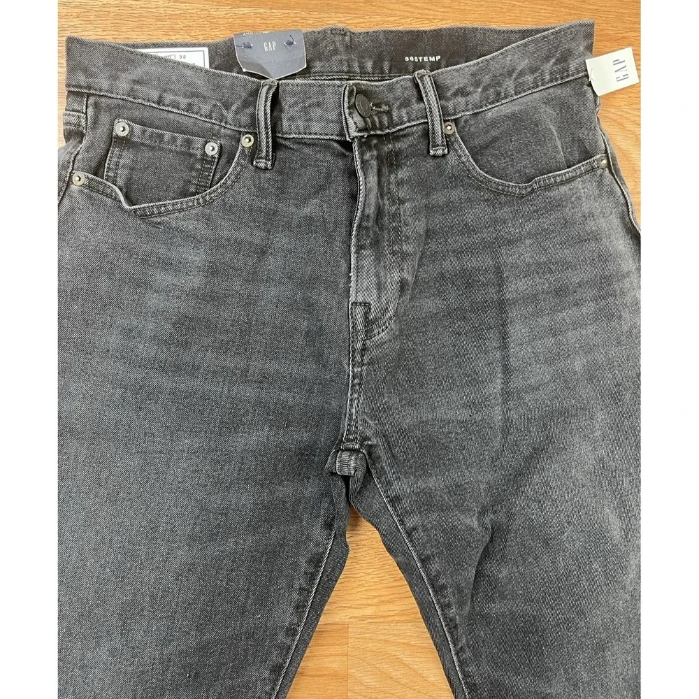 Gap 365Temp Straight Leg Performance Men's Jeans in Black 30 x 32 NEW